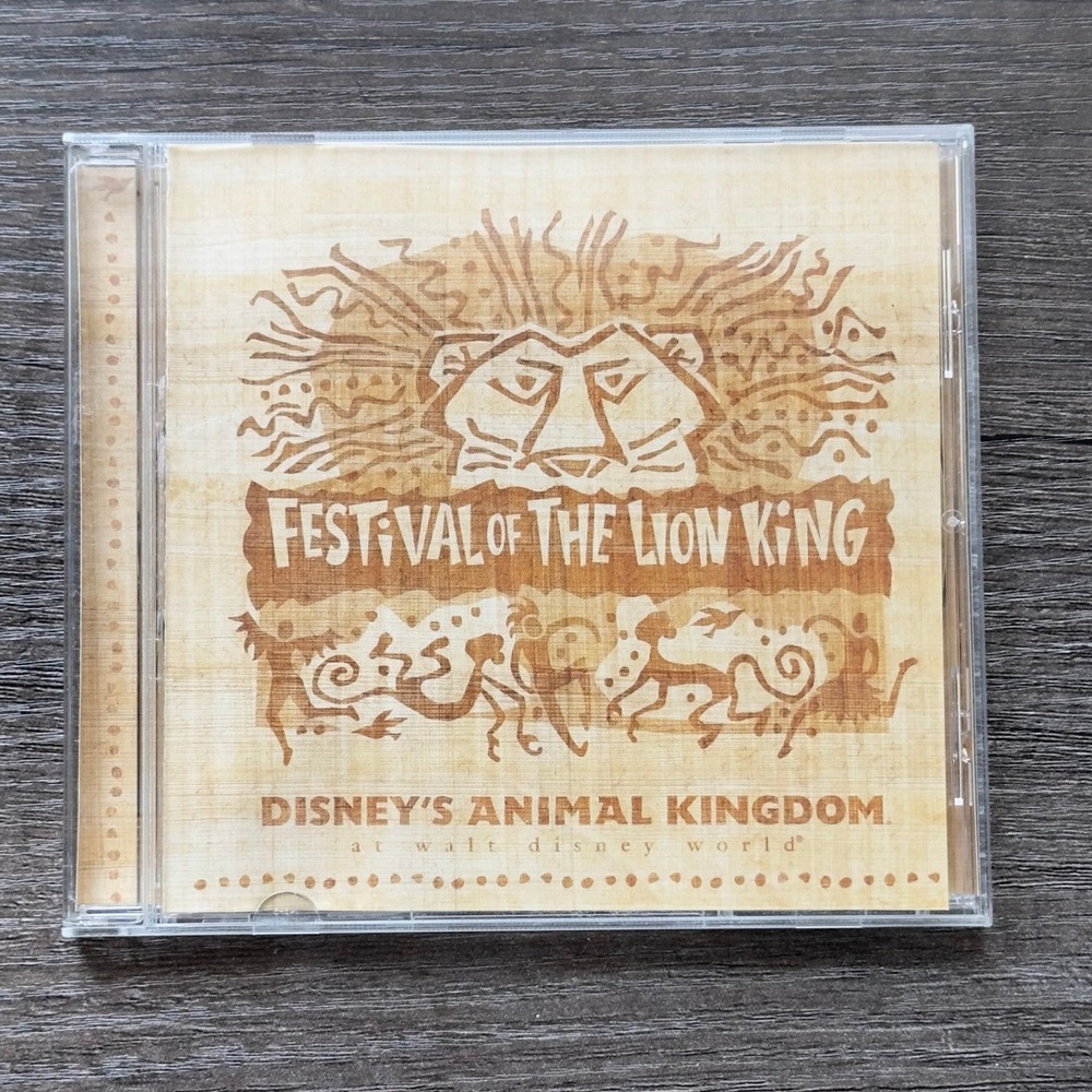 Festival Of The Lion King CD Disney's Animal Kingdom Music‎ 2001